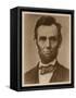 Abraham Lincoln in the Classic Portrait by Alexander Gardner of November 15, 1863-null-Framed Stretched Canvas