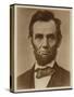 Abraham Lincoln in the Classic Portrait by Alexander Gardner of November 15, 1863-null-Stretched Canvas