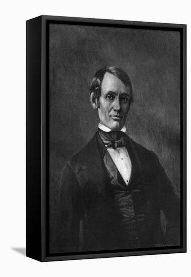 Abraham Lincoln, Lawyer-T Johnson-Framed Stretched Canvas