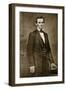 Abraham Lincoln, May 1860-Mathew Brady-Framed Giclee Print