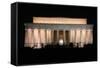 Abraham Lincoln Monument at Night, Washington DC-Zigi-Framed Stretched Canvas