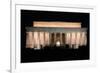 Abraham Lincoln Monument at Night, Washington DC-Zigi-Framed Photographic Print