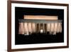 Abraham Lincoln Monument at Night, Washington DC-Zigi-Framed Photographic Print