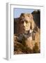 Abraham Lincoln on Mount Rushmore Memorial-Gutzon Borglum-Framed Premium Photographic Print