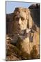 Abraham Lincoln on Mount Rushmore Memorial-Gutzon Borglum-Mounted Premium Photographic Print