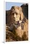 Abraham Lincoln on Mount Rushmore Memorial-Gutzon Borglum-Framed Premium Photographic Print