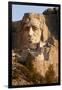 Abraham Lincoln on Mount Rushmore Memorial-Gutzon Borglum-Framed Premium Photographic Print