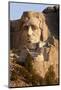 Abraham Lincoln on Mount Rushmore Memorial-Gutzon Borglum-Mounted Photographic Print