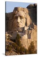 Abraham Lincoln on Mount Rushmore Memorial-Gutzon Borglum-Stretched Canvas