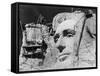 Abraham Lincoln on Mount Rushmore-null-Framed Stretched Canvas