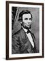 Abraham Lincoln Photograph-null-Framed Art Print