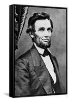Abraham Lincoln Photograph-null-Framed Stretched Canvas