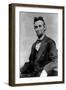 Abraham Lincoln Portrait Taken During Lincoln's Last Photography Sitting-null-Framed Art Print