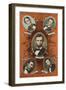 Abraham Lincoln Portraits-null-Framed Art Print