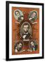 Abraham Lincoln Portraits-null-Framed Art Print