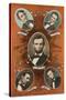 Abraham Lincoln Portraits-null-Stretched Canvas