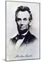 Abraham Lincoln, President of the USA, C1865-null-Mounted Giclee Print