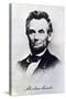 Abraham Lincoln, President of the USA, C1865-null-Stretched Canvas