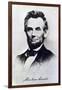 Abraham Lincoln, President of the USA, C1865-null-Framed Giclee Print