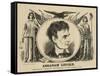 Abraham Lincoln, Republican Candidate for President of the United States-null-Framed Stretched Canvas