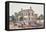 Abraham Lincoln's (1809-65) Residence-null-Framed Stretched Canvas