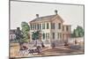 Abraham Lincoln's (1809-65) Residence-null-Mounted Giclee Print