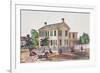 Abraham Lincoln's (1809-65) Residence-null-Framed Giclee Print