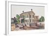 Abraham Lincoln's (1809-65) Residence-null-Framed Giclee Print