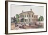 Abraham Lincoln's (1809-65) Residence-null-Framed Giclee Print