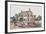 Abraham Lincoln's (1809-65) Residence-null-Framed Giclee Print