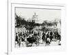 Abraham Lincoln's Arrival in Washington for His Investiture as President of the United States, 1861-null-Framed Giclee Print