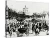 Abraham Lincoln's Arrival in Washington for His Investiture as President of the United States, 1861-null-Stretched Canvas