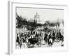 Abraham Lincoln's Arrival in Washington for His Investiture as President of the United States, 1861-null-Framed Giclee Print