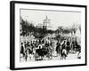 Abraham Lincoln's Arrival in Washington for His Investiture as President of the United States, 1861-null-Framed Giclee Print