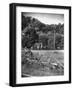 Abraham Lincoln's Childhood Home with a Rail Fence That He Built-Ralph Crane-Framed Photographic Print