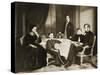 Abraham Lincoln's Family-Francis Bicknell Carpenter-Stretched Canvas