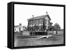 Abraham Lincoln's Home-S. M. Fassett-Framed Stretched Canvas