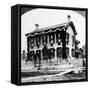 Abraham Lincoln's House-null-Framed Stretched Canvas