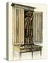 Abraham Lincoln's Law Office Bookcase and Writing-Desk-null-Stretched Canvas