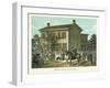 Abraham Lincoln's Return Home, C.1860-null-Framed Giclee Print