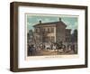 Abraham Lincoln's Return Home-null-Framed Premium Giclee Print