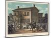 Abraham Lincoln's Return Home-null-Mounted Premium Giclee Print