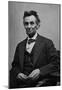 Abraham Lincoln Seated by Alexander Gardner Archival Photo Poster Print-null-Mounted Poster