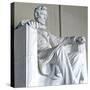 Abraham Lincoln Statue, Lincoln Memorial, Washington Dc, USA-robert cicchetti-Stretched Canvas