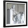 Abraham Lincoln Statue, Lincoln Memorial, Washington Dc, USA-robert cicchetti-Framed Photographic Print