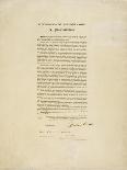 Autograph Manuscript of Lincoln's Last Address as President, Delivered in Washinton, D. C., from…-Abraham Lincoln-Framed Giclee Print