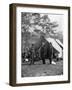 Abraham Lincoln with Allan Pinkerton and Major General John A. McClernand, 1862-Alexander Gardner-Framed Photographic Print