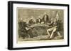 Abraham Lincoln with Cabinet at Washington-null-Framed Giclee Print