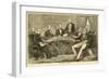 Abraham Lincoln with Cabinet at Washington-null-Framed Giclee Print