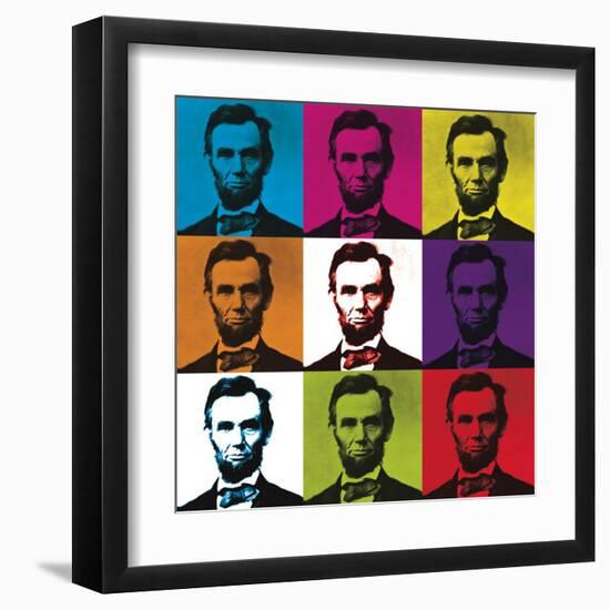 Abraham Lincoln-null-Framed Art Print